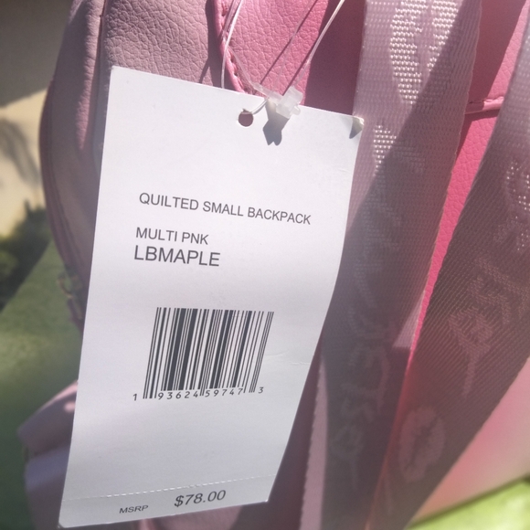 Luv Betsey by Betsey Johnson backpack in ombre pink. - Picture 14 of 16